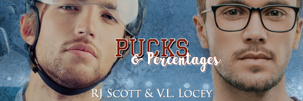 RJ Scott VL Locey Harrisburg Railers MM Hockey Romance Pucks and Percentages